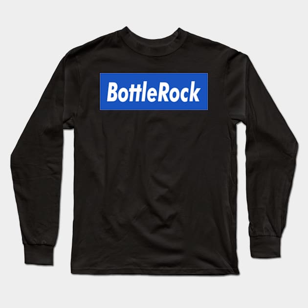 BottleRock Box Logo Long Sleeve T-Shirt by ART BY IIPRATMO